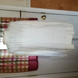 Women's J. Crew winter white sweater